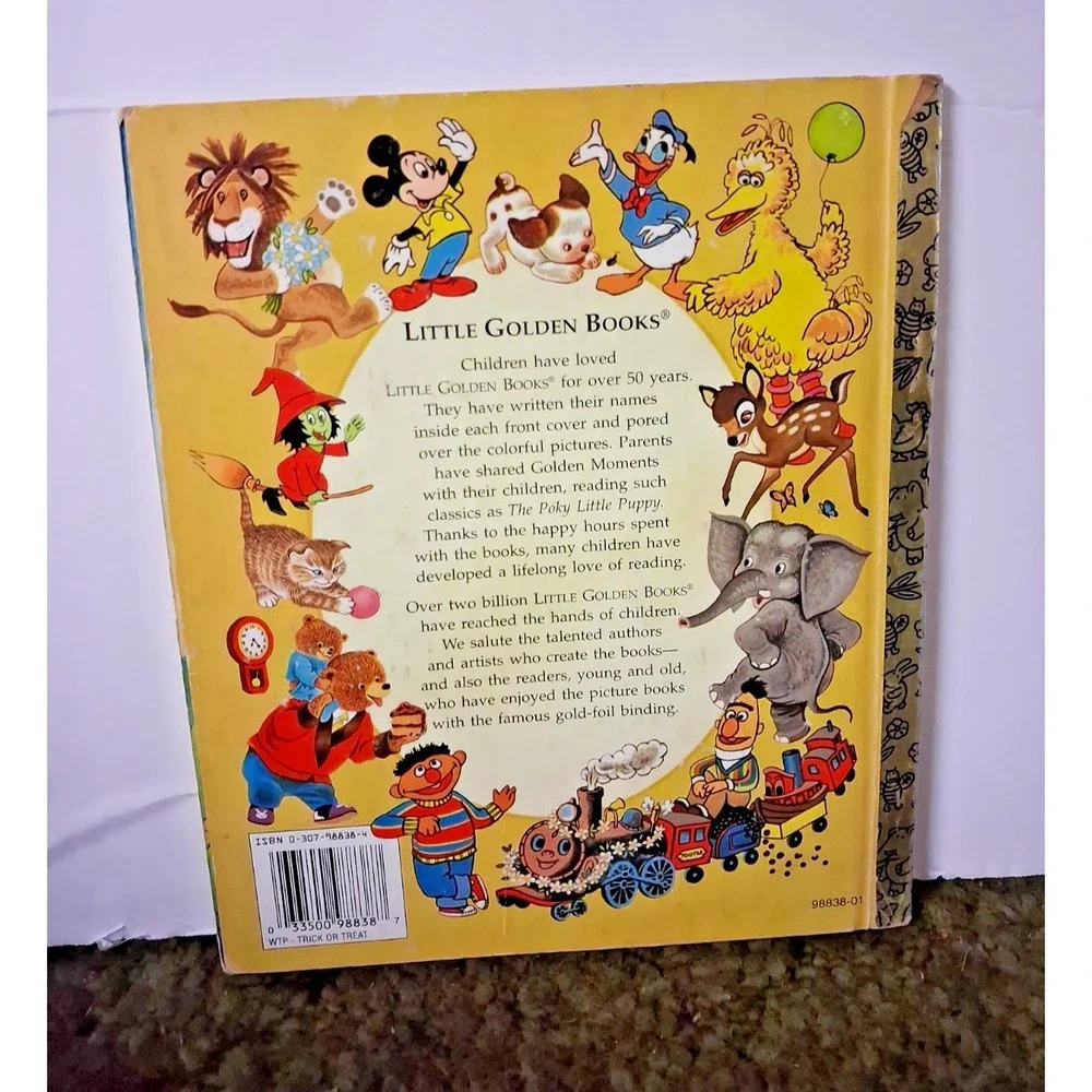 Disney Winnie The Pooh Trick Or Treat Little Golden Book 1997 First Edition
